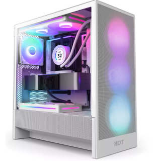 NZXT H5 Flow RGB midi Tower PC case (CC-H52FW-R1)