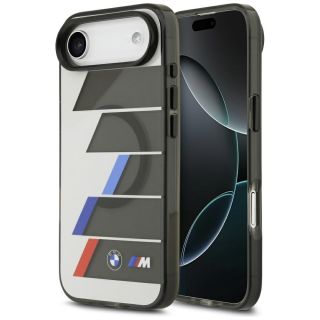 BMW M IML Metal Buttons Tricolor Lines MagSafe Case for Apple iPhone 17 Air (BMHMP17M25HTTRIA)