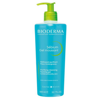 Bioderma Sébium Purifying Cleansing Foaming Gel 500 ml (3401399277092)