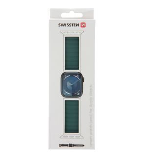 Swissten Silicone Magnetic Band for Apple Watch 42 / 44 / 45 / 49 mm (46000513)