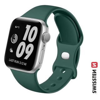 Swissten Silicone Band for Apple Watch Apple Watch 42 / 44 / 45 / 49 mm (46000116)