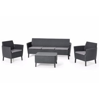 Keter Salemo 3 Seater Set Garden furniture (29205990939)