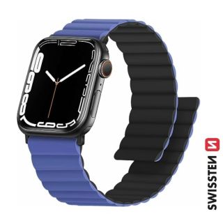 Swissten Silicone Magnetic Band for Apple Watch 42 / 44 / 45 / 49 mm (46000514)