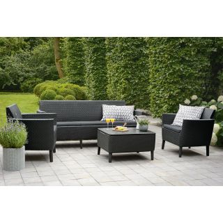 Keter Salemo 3 Seater Set Garden furniture (29205990939)