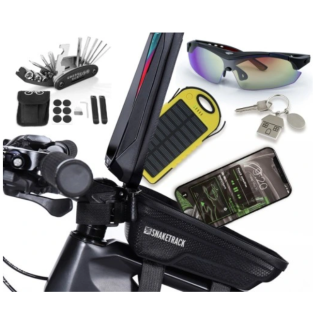 RoGer Snake Track Bike Frame Bag 1.2L (RO-BK1-HB-BK)