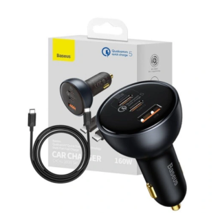 Baseus Qualcomm Car Charger 160W (TZCCZM-0G)