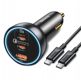 Baseus Qualcomm Car Charger 160W (TZCCZM-0G)