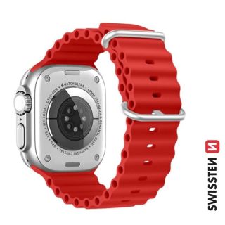 Swissten Marine Silicone Band for Apple Watch 42 / 44 / 45 / 49 mm (46000402)
