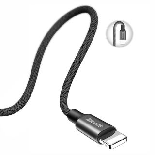 Baseus Yiven Textile Charge 2A Lightning Data and Charging Cable 1.2m (CALYW-01)