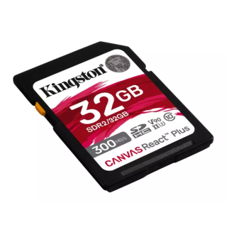 Kingston Technology Canvas React Plus SDHC Memory Card 32GB (SDR2/32GB)