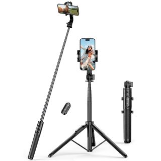 Ugreen LP586 Tripod for Selfie Stick + Bluetooth Remote 4.6'' - 7.2''' (LP586)