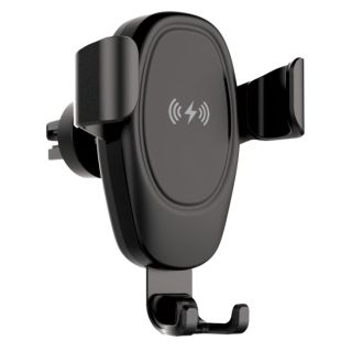 Setty IUS-01 Car Holder With 10W Wireless Charging + Micro USB Cable (GSM098228)