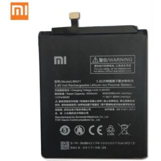 Xiaomi BN31 Original Battery For Xiaomi Mi5x / Mi A1 / Redmi Note 5A / Redmi S2 / 3080mAh (OEM) (BN31)