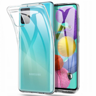 Mocco Ultra Back Case 1 mm Silicone Case for Samsung Galaxy A22 4G Transparent (MO-BC1MM-SA-A22-4TR)