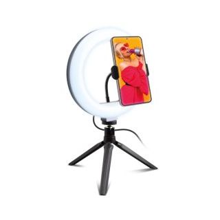 SBS Selfie Tripod 20cm LED Ring Light (8018417337987)