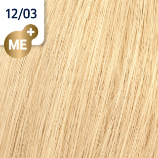 Wella Professionals Koleston Perfect Me+ Special Blonde 12/03 Hair Color 60 ml (8005610628172)