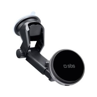 SBS Magnetic Phone Holder with Wireless Charger 15W (TESUPMAGEXTWIR15W)