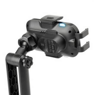 SBS Universal Phone Holder 7" with Wireless Charger 15W (TESUPEXTWIR15W)