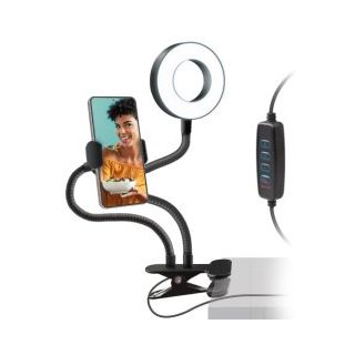 SBS Swivel LED Light Stand Ring (TESELFIESPOTRING)