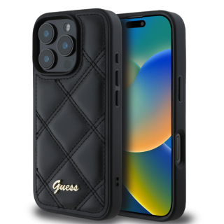 Guess GUHCP16MPSQSQSK Back Case for Apple iPhone 16 Plus (GUHCP16MPSQSQSK)