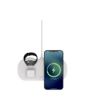 Devia Wireless Charger Smart 3in1 / Smartphone / Apple Watch / Headphones / USB (E11)