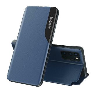 Mocco Smart Flip Cover Case For Apple iPhone 12 Pro Max Blue (MO-FLIP-APP-IPH12PRM-BL)