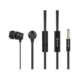 Swissten Dynamic YS500 Stereo Earphones with Microphone and Remote (YS500-BK)