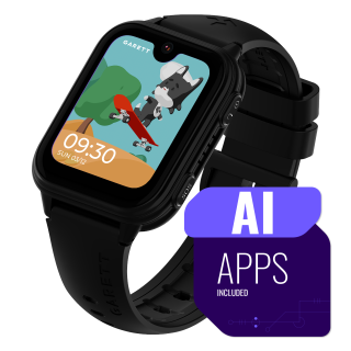 Garett Kids Vibe AI 4G Smartwatch Black (VIBE_AI_BLACK)