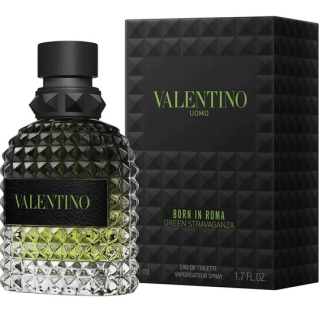 Valentino Uomo Born In Roma Green Stravaganza Perfume EDT 50ml (3614274024784)