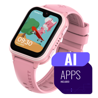 Garett Kids Vibe AI 4G Smartwatch Pink (VIBE_AI_PINK)