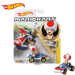 Hot Wheels Mario Kart Toad 1:64 Die-Cast Car (068-733)