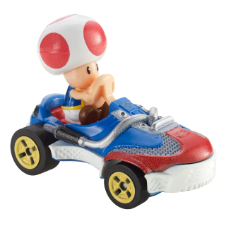 Hot Wheels Mario Kart Toad 1:64 Die-Cast Car (068-733)