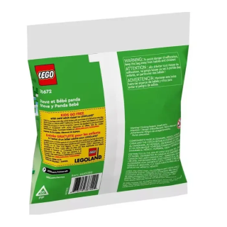 Lego Minecraft 30672 Steve and Baby Panda Building Set (30672)