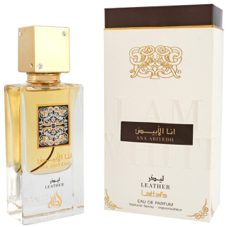 Lattafa Ana Abiyedh Leather Perfume EDP 60ml (6291107454429)