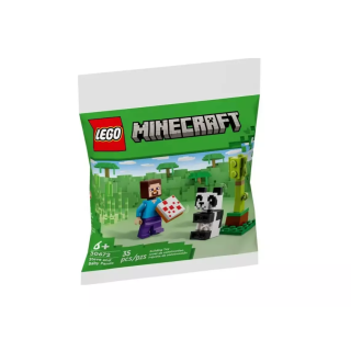 Lego Minecraft 30672 Steve and Baby Panda Building Set (30672)