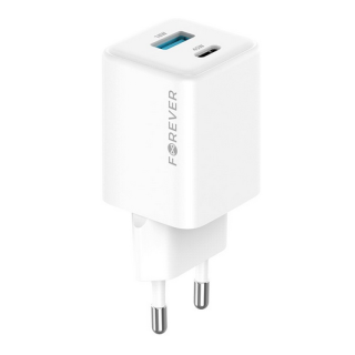 Forever TC-08-45AC GaN PD QC USB-C / USB Travel Charger 45W (GSM187243)