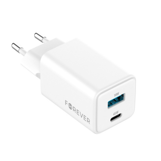Forever TC-08-45AC GaN PD QC USB-C / USB Travel Charger 45W (GSM187243)