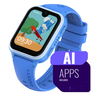 Garett Kids Vibe AI 4G Smartwatch Blue (VIBE_AI_BLUE)