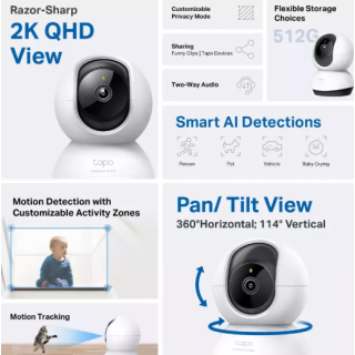 TP-Link Tapo C220 IP Security Camera Indoor (TAPO-C220)