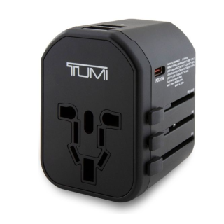 Tumi TUTA20WMSLK Travel Adapter 20W USB-C 2x USB-A (TUTA20WMSLK)