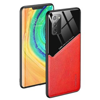 Mocco Lens Leather Back Case for Apple iPhone 12 Pro Max Red (MO-LC-APP-IP12PMAX-RE)