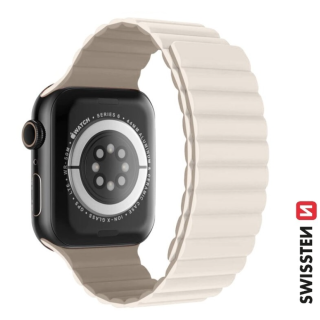 Swissten Silicone Magnetic Band for Apple Watch 38 / 40 mm (46000505)