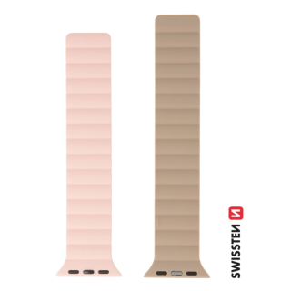 Swissten Silicone Magnetic Band for Apple Watch 42 / 44 / 45 / 49 mm (46000512)