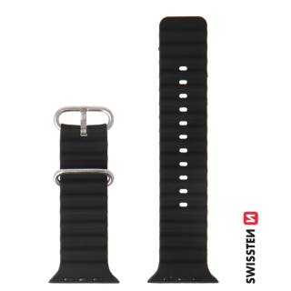 Swissten Marine Silicone Band for Apple Watch 42 / 44 / 45 / 49 mm (46000401)