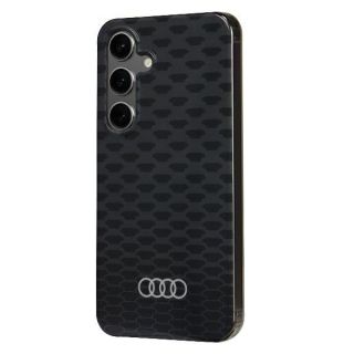 Audi IML Pattern MagSafe Back Case for Samsung Galaxy S24 (AU-IMLMS24-Q5/D3-BK)