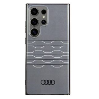 Audi IML Geometric Pattern Back Case for Samsung Galaxy S24 Ultra (AU-IMLS24U-A6/D3-BK)