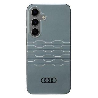 Audi IML Geometric Pattern Back Case for Samsung Galaxy S24 (AU-IMLS24-A6/D3-GY)