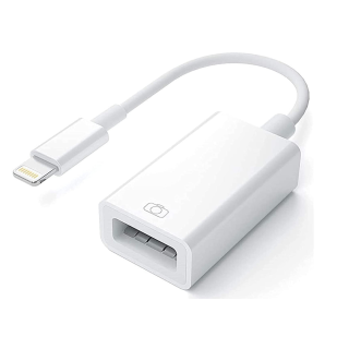 RoGer OTG Adapter Lightning to USB Connection (RO-OTG-LIGH-WH)