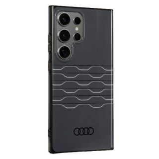 Audi IML Geometric Pattern Back Case for Samsung Galaxy S24 Ultra (AU-IMLS24U-A6/D3-BK)