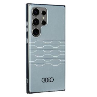 Audi IML Pattern MagSafe Back Case for Samsung Galaxy S24 Ultra (AU-IMLS24U-A6/D3-GY)